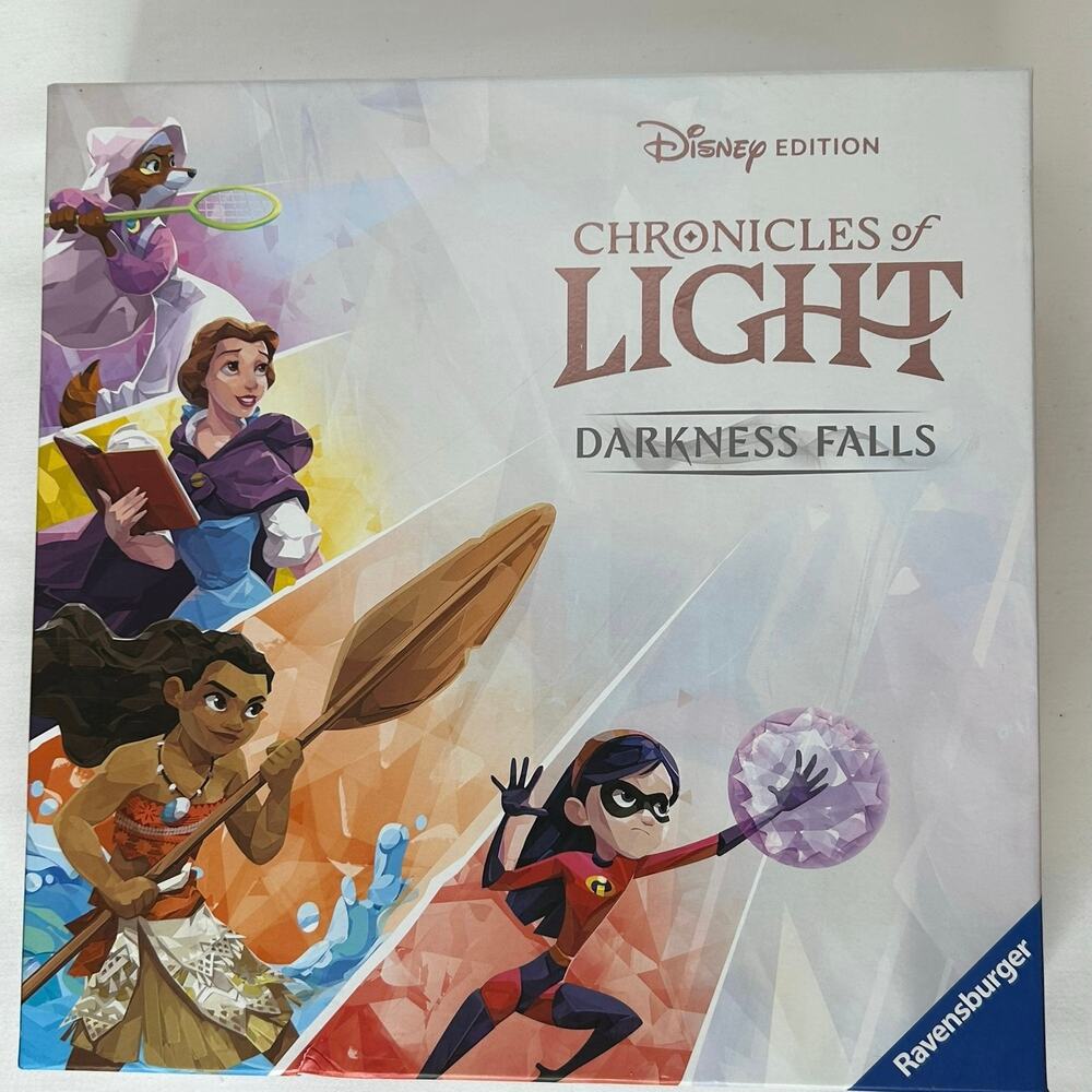 Disney Chronicles of Light Darkness Falls Board Game Ravensburger NEW Complete